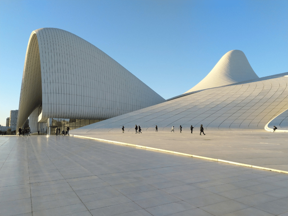 Baku, Azerbaijan modern architecture 