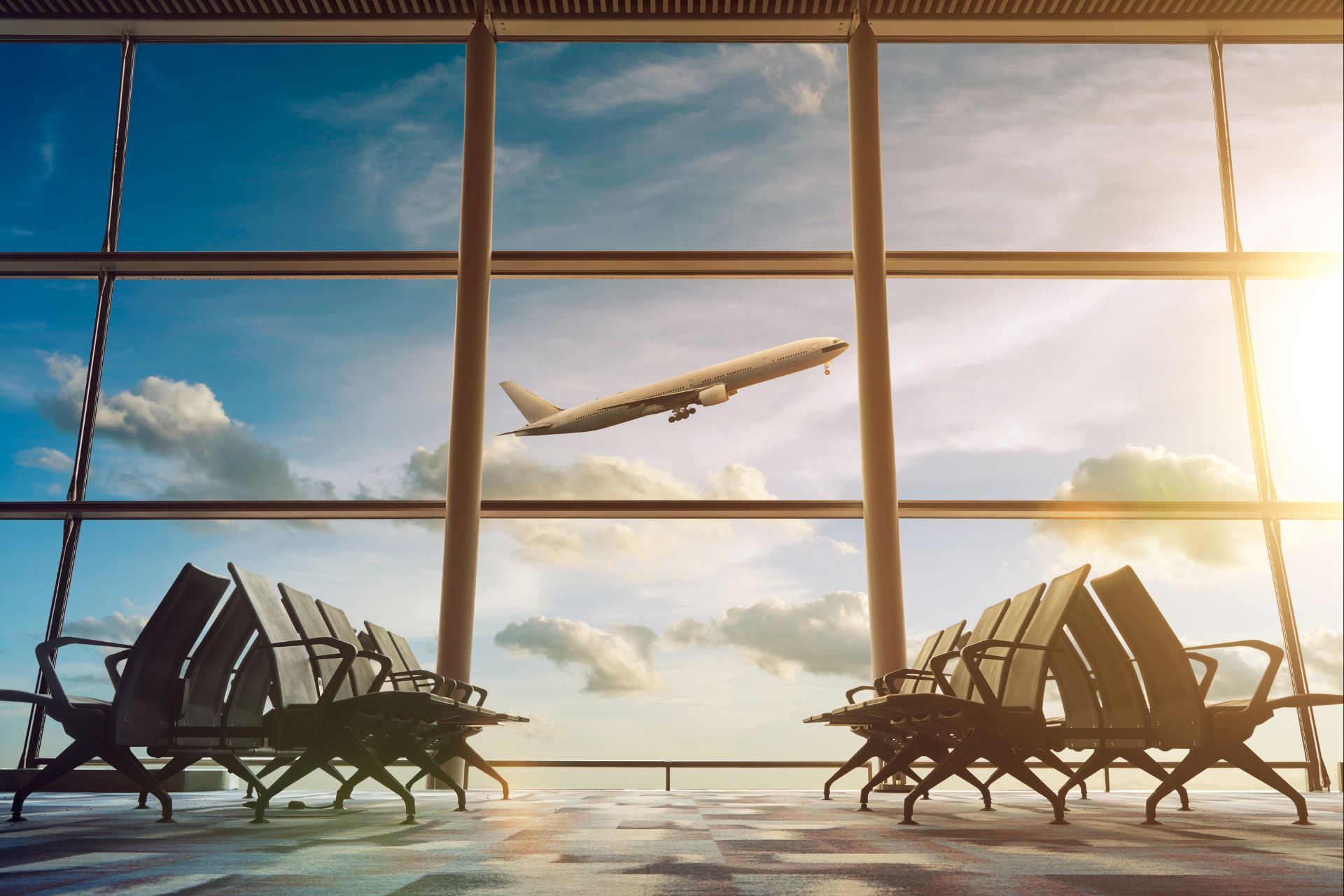Business Travel Airport Concept