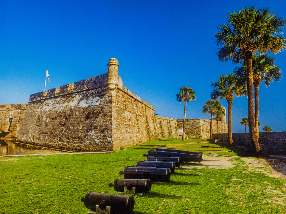 Castillo de San Marcos  from the outside  © Jennifer Allen Images