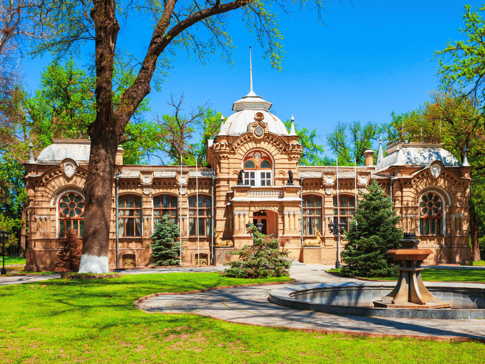 The palace of Grand Duke Nicholas in Tashkent