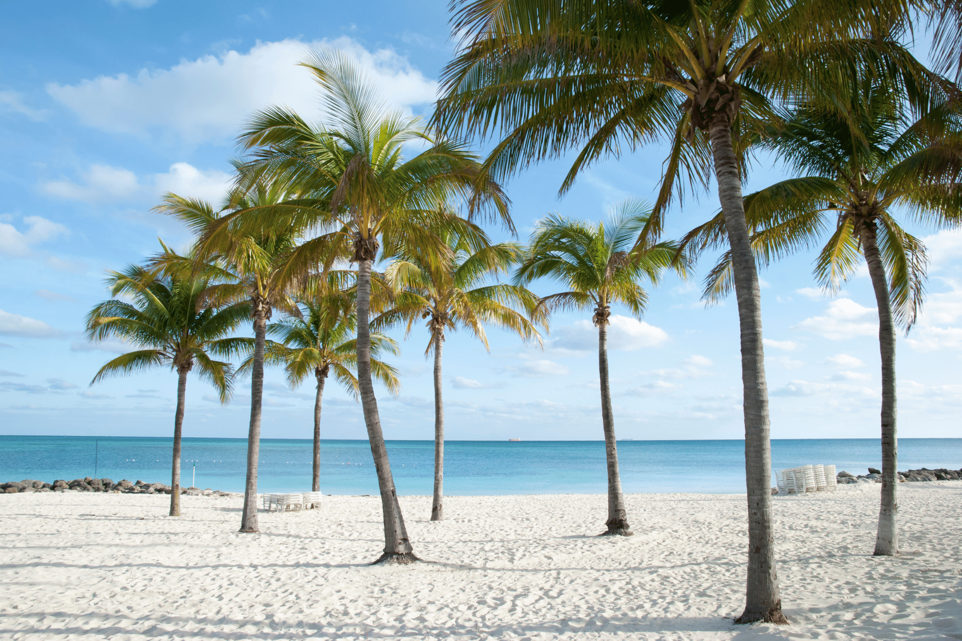 Caribbean beach Bahamas