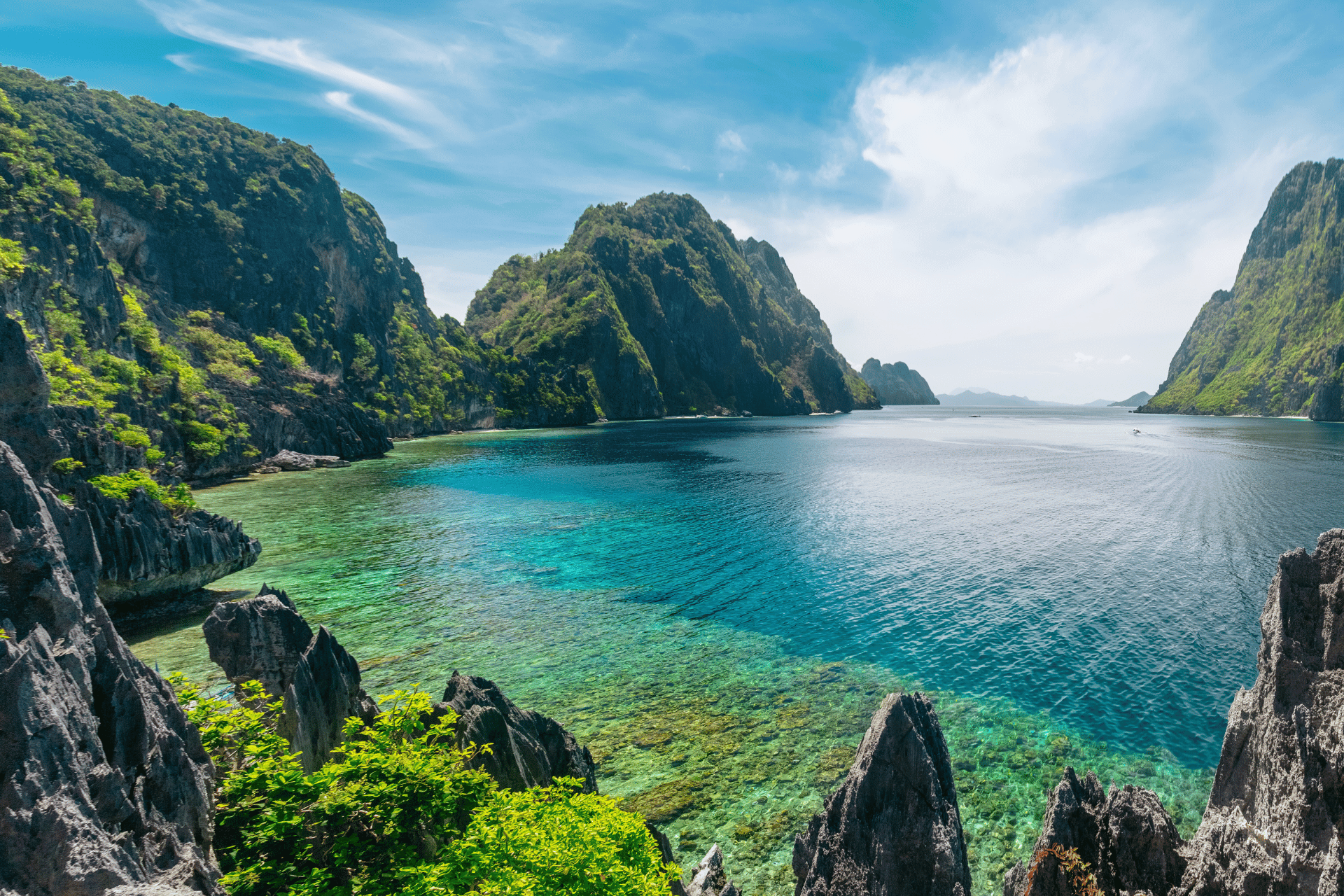 A view of the waters of The Philippines