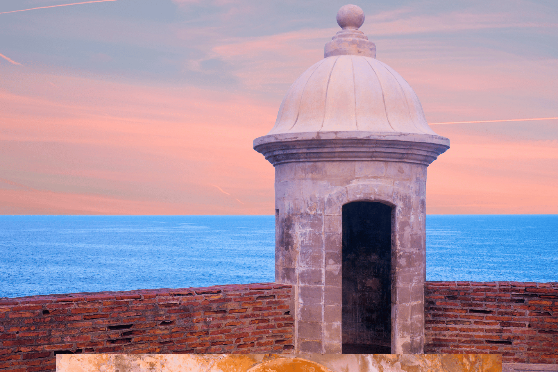 San Juan castle in Puerto Rico