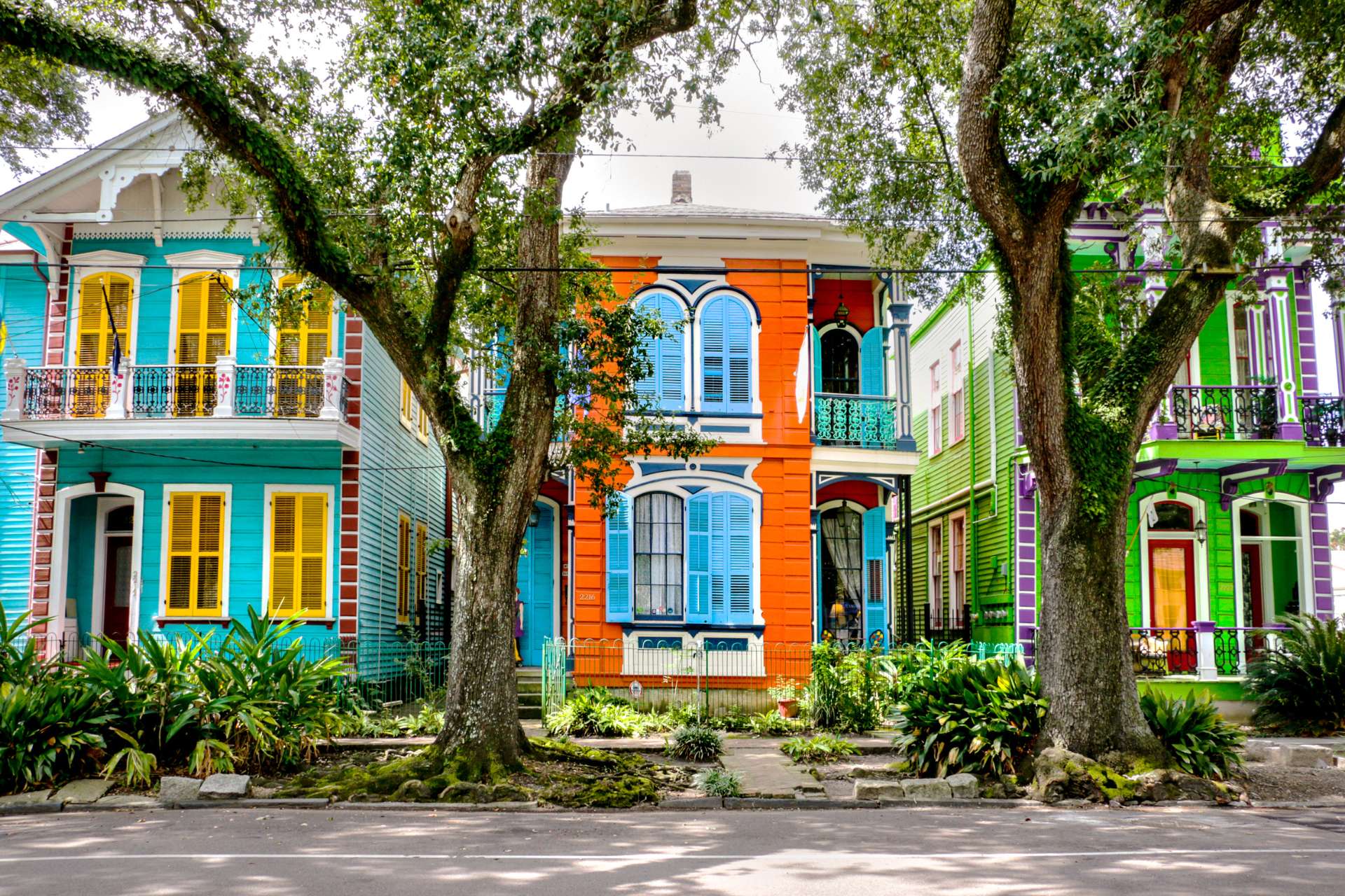 Colorful homes and historic architecture in New Orleans, Louisiana ©Getty Images