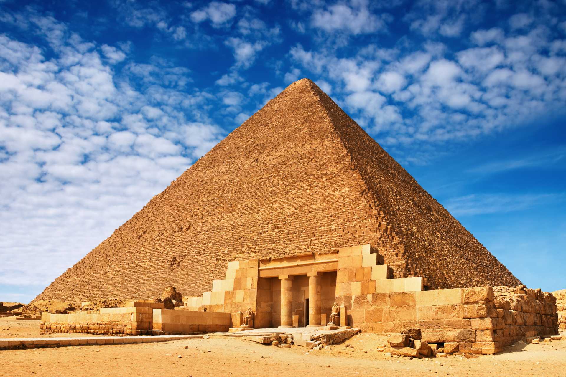Ancient Egyptian pyramid