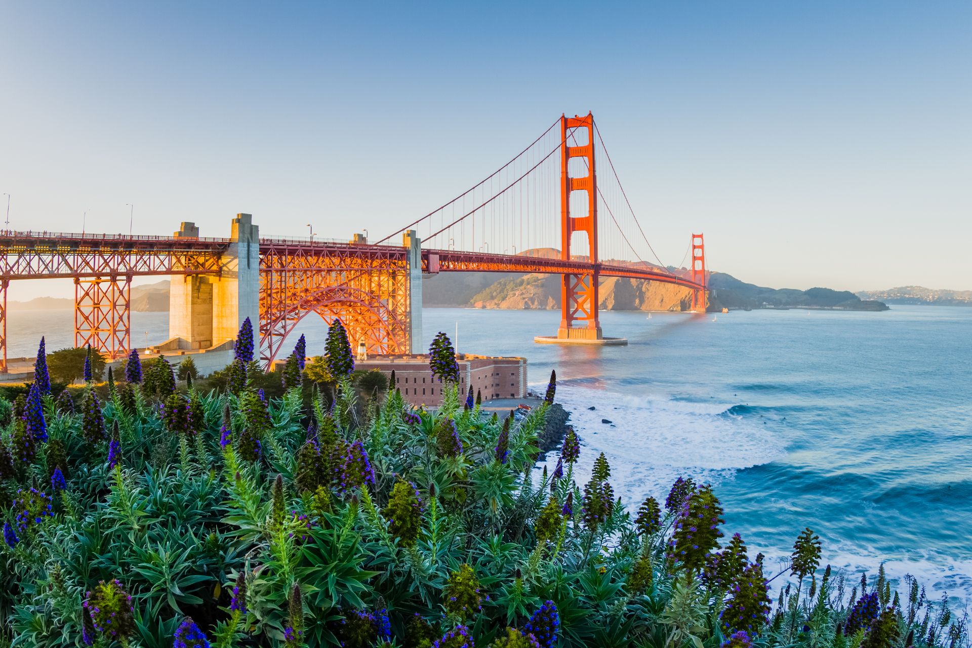 Golden Gate Bridge San Francisco Sunset ©Getty Images