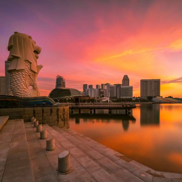 Merlion in Singapore city ©Getty Images