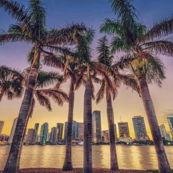 Miami, Florida, Coastal Skyline ©Getty Images