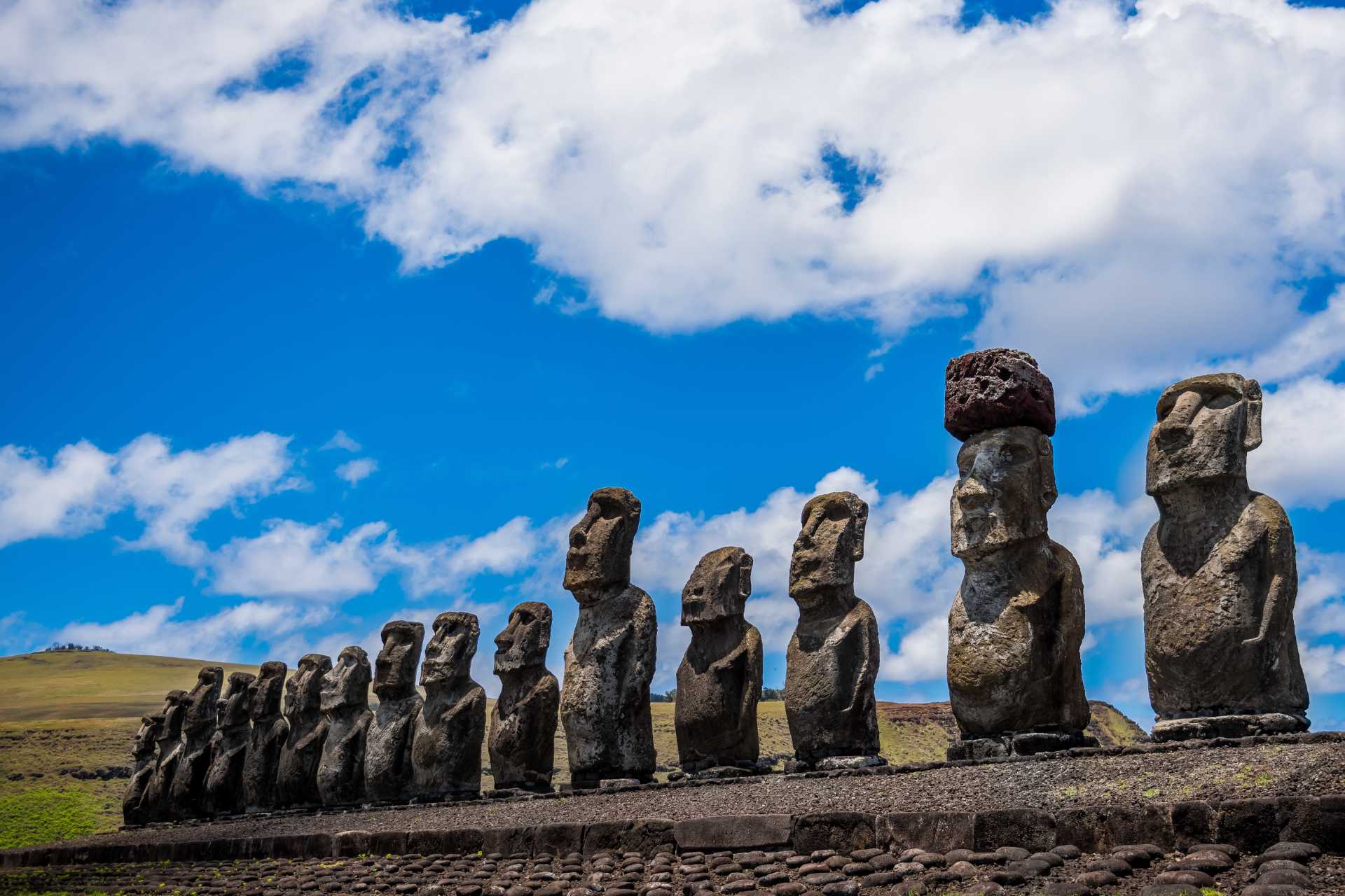 Moai of Easter Island, Chile