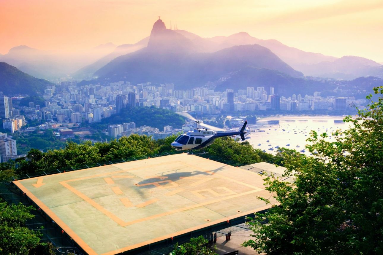 Fly over Rio de Janeiro’s iconic landmarks