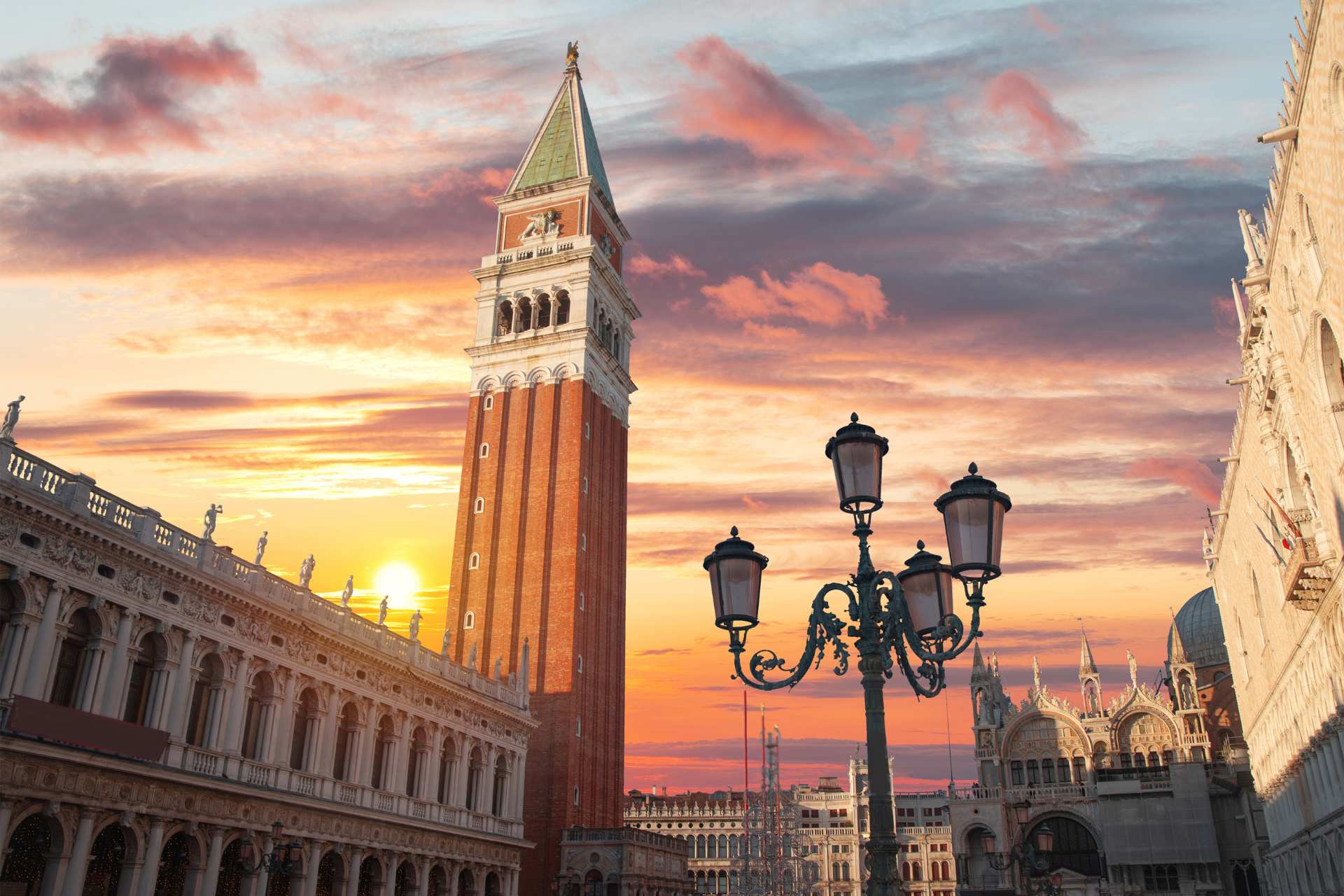 St. Mark's Square in Venice.