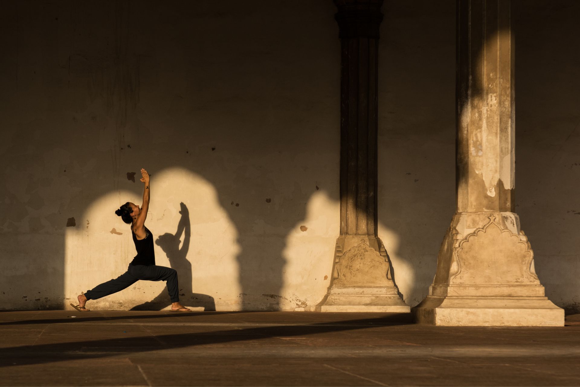 Woman practicing yoga in New Delhi, India ©Getty Images