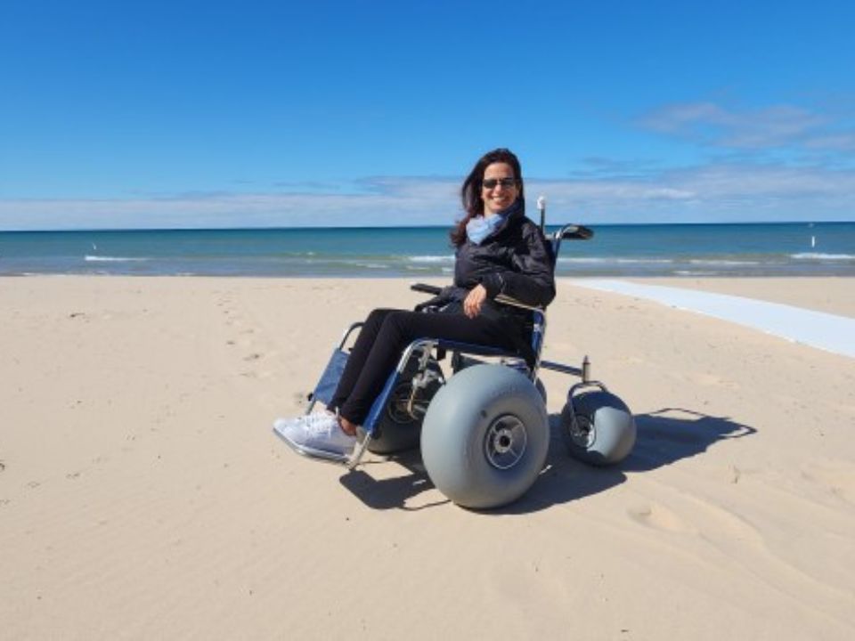 ©Sylvia Longmire Stearns Park Beach Wheelchairs