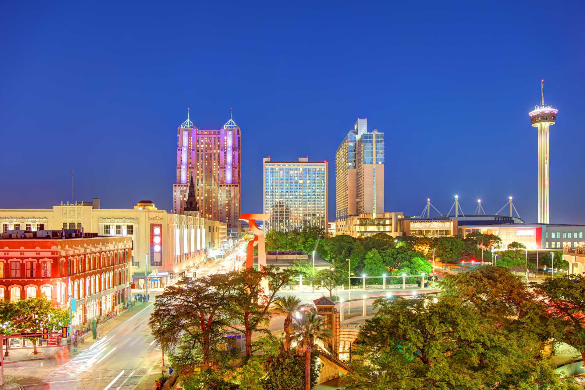 Downtown San Antonio Texas Skyline ©Getty Images