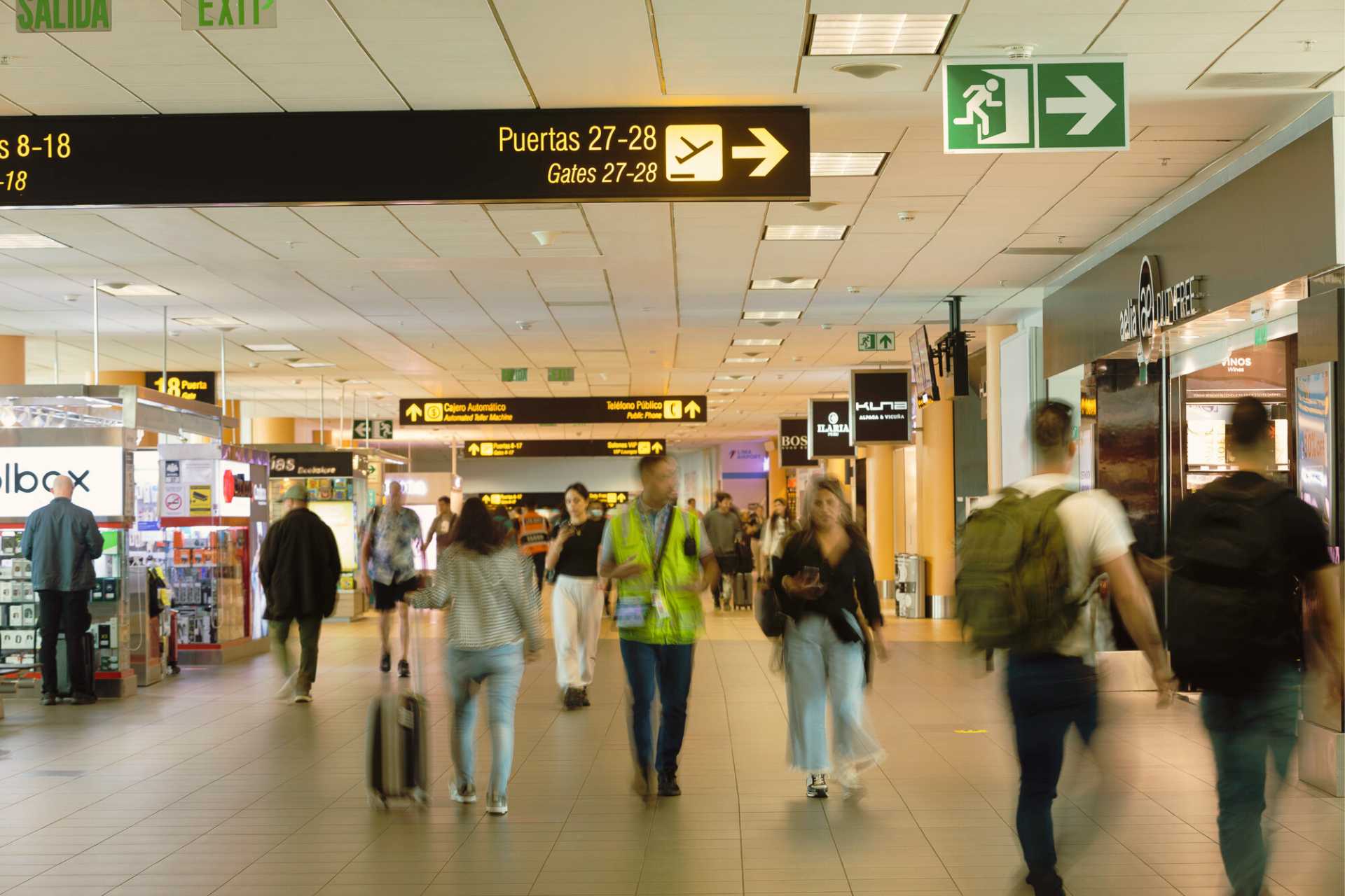 A terminal inside ©Jorge Chávez International Airport