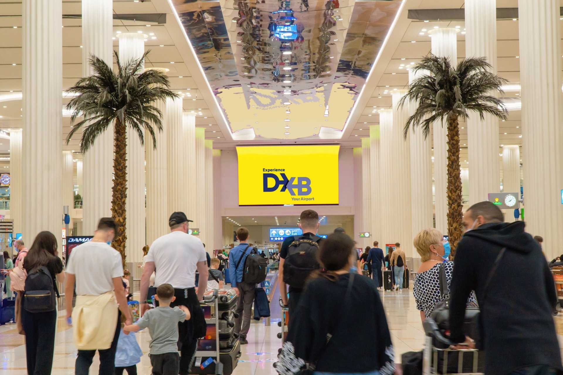 Arrivals hall at Terminal 3 ©Dubai International Airport