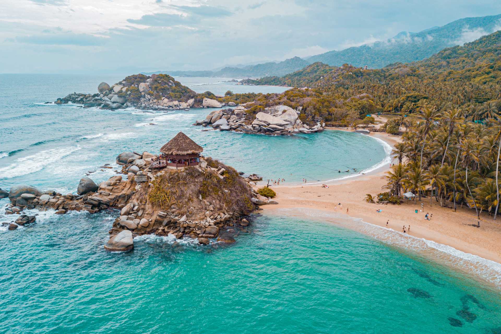 Scenic View of Tayrona National Park, Colombia